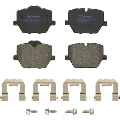 BREMBO Bremsklötze HA | BMW 2,3,4,i4,Z4,TOYOTA 18 | P 06 116 BREMBO Bremsklötze HA | BMW 2,3,4,i4,Z4,TOYOTA 18 | P 06 116