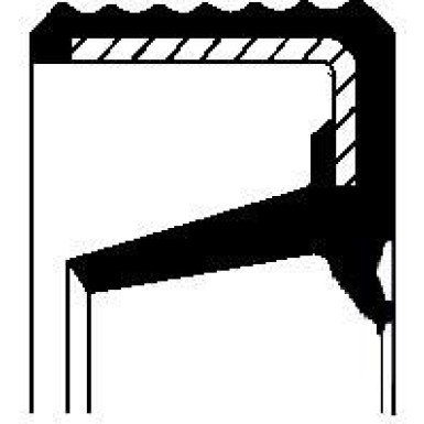 Wellendichtring Vw | 01030118B