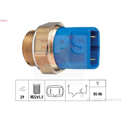 Temperaturschalter, K Hlerl Ft Made in Italy - OE Equivalent 1.850.032