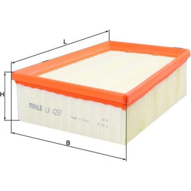 MAHLE Luftfilter | LX 4297