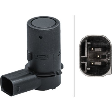 HELLA Sensor, Einparkhilfe 6PX 358 141-481