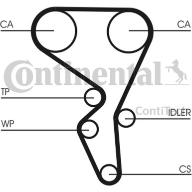 CT1065WP2 Wasserpumpe + Zahnriemensatz
