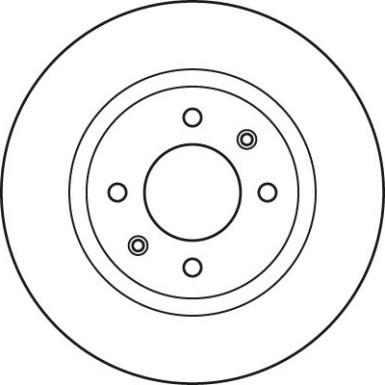 Bremsscheibe Hyundai P. I10 1.0-1.2 13 | DF6116