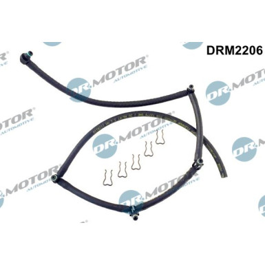 DR.MOTOR Schlauch, Leckkraftstoff DRM2206