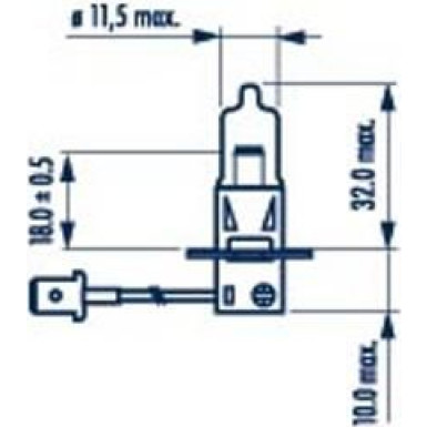 Glühlampe H3 24V/70W | 487003000 Glühlampe H3 24V/70W | 487003000