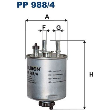 FILTRON Kraftstofffilter FILTRON Kraftstofffilter