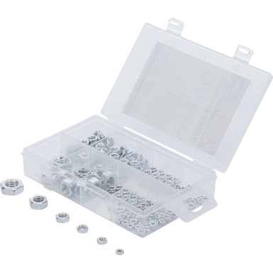 BGS Muttern-Sortiment M3 - M10 150-tlg BGS Do it yourself 8068