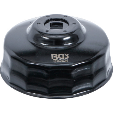 BGS Ölfilterschlüssel | 15-kant | Ø 80 - 82 mm | für Honda, Mazda, Nissan, Subaru, Toyota | 1039-80-82