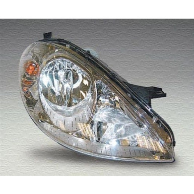 Scheinwerfer Rechts H7/H7 -MOT MAGNETI PQ | MERCEDES W169 A-KLASSE CLASSIC/ELEGANCE 7,04-5,08 | 3906,543,1