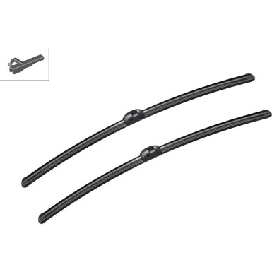 BOSCH | Scheibenwischer Aerotwin A034S 650/650 | VW Touareg, Porsche Cayenne | 3397009034