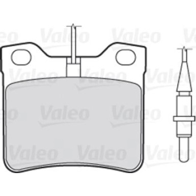 VALEO Bremsbelagsatz, Scheibenbremse VALEO Bremsbelagsatz, Scheibenbremse