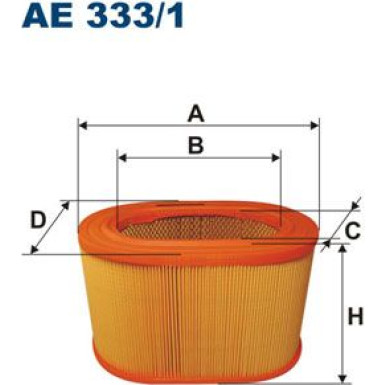 FILTRON Luftfilter | AE 333/1