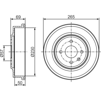 Bremstrommel | OPEL | 0 986 477 277 Bremstrommel | OPEL | 0 986 477 277