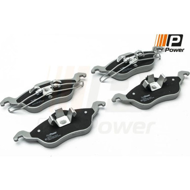 PROFIPOWER Bremsbelagsatz, Scheibenbremse 1B1030
