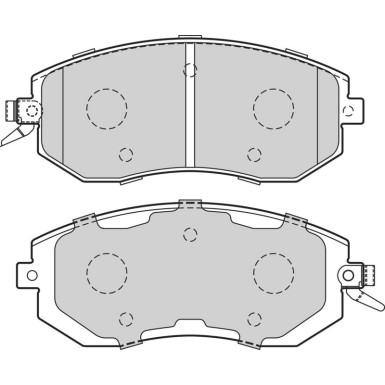 VALEO Bremsbeläge 302722
