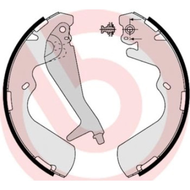 Bremsbackensatz HA HYUNDAI Galloper 97-03 ESSENTIAL LINE S 30 514 Bremsbackensatz HA HYUNDAI Galloper 97-03 ESSENTIAL LINE S 30 514