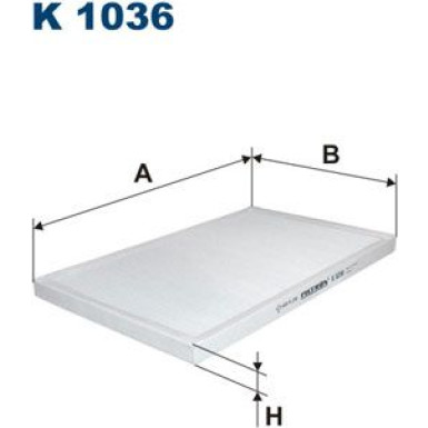 FILTRON Filter, Innenraumluft | K 1036