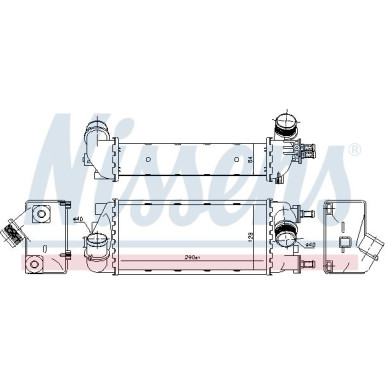 Ladeluftkühler PKW Fiat Panda 12 FIRST FIT 96271