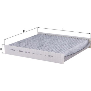 MAHLE Filter, Innenraumluft LAK 220