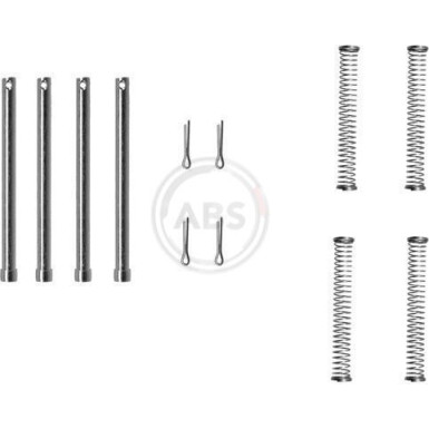 A.B.S. Zubehör, Bremsbeläge 1128Q A.B.S. Zubehör, Bremsbeläge 1128Q