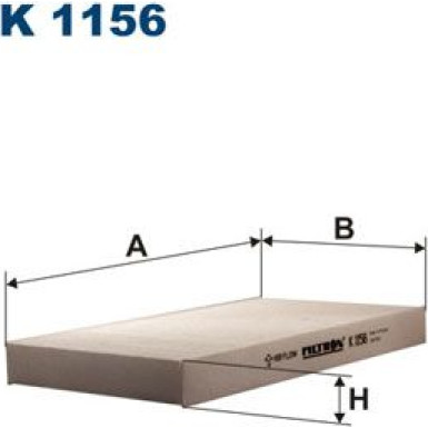 FILTRON Filter, Innenraumluft K 1156