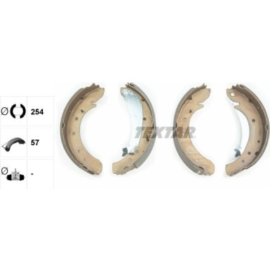 91049600 Bremsbackensatz 91049600 Bremsbackensatz