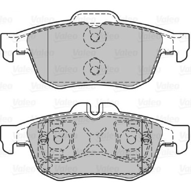 VALEO Bremsbeläge 601292
