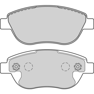 VALEO Bremsbeläge 302710