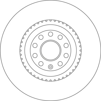 Bremsscheibe Vw Passat 03 TRW SINGLE DF4350S Bremsscheibe Vw Passat 03 TRW SINGLE DF4350S