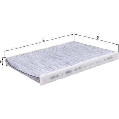 MAHLE Filter, Innenraumluft LAK 463 MAHLE Filter, Innenraumluft LAK 463