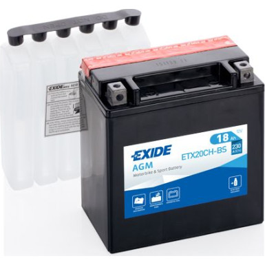EXIDE Starterbatterie | ETX20CH-BS