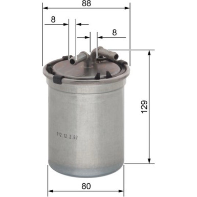 Kraftstofffilter | AUDI,SEAT,SKODA,VW | 0 450 906 500