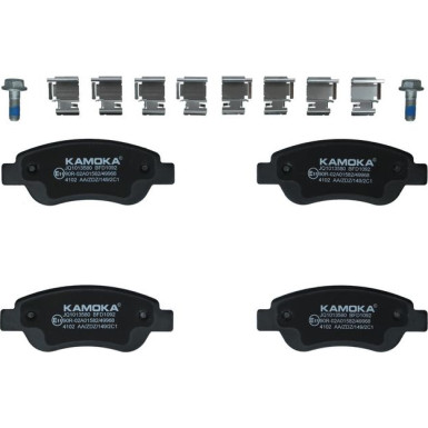 KAMOKA Bremsbelagsatz, Scheibenbremse JQ1013580