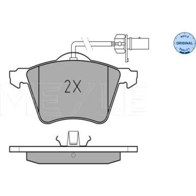 Bremsbelagsatz Vw P. T4 05/97- Mit Sensor | 025 210 3419/W