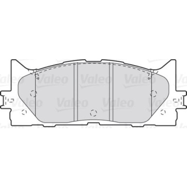VALEO Bremsbeläge 301890