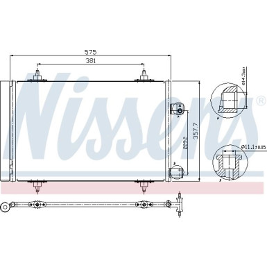 Kondensator PKW | PEUGEOT 508 11 | 940239