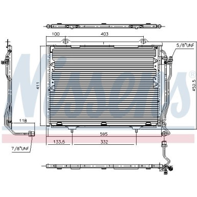 Kondensator PKW | MERCEDES W202 CDi 98-01 | 94376