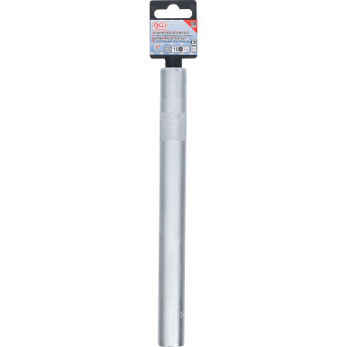 BGS Zündkerzen-Einsatz Zwölfkant, extra lang | Antrieb Innenvierkant 10 mm (3/8"""") | SW 18 mm | 2449