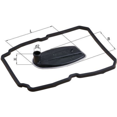 HX 81D Hydraulikfilter, Automatikgetriebe