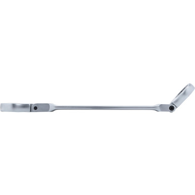 BGS Doppel-Ratschen-Ringschlüssel | abwinkelbar | mit E-Profil RiNGK | öpfen | SW E14 x E18 | 71028-14X18