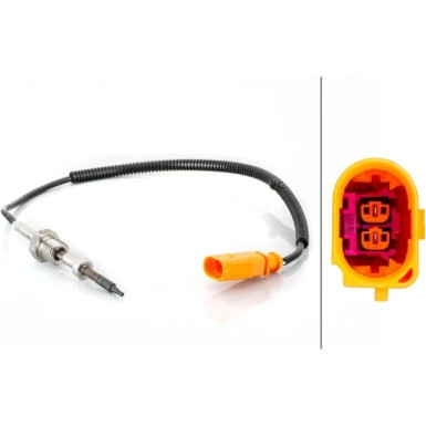HELLA Sensor, Abgastemperatur 6PT 014 495-001