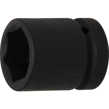 BGS Kraft-Steckschlüssel-Einsatz Sechskant | Antrieb Innenvierkant 25 mm (1"""") | SW 35 mm | 5835