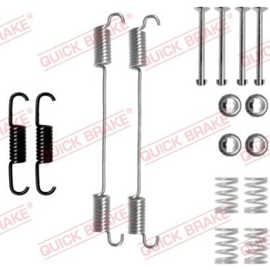 391-0796 Montagesatz f.Bremsbacken | FIAT Doblo 01 | 105-0796
