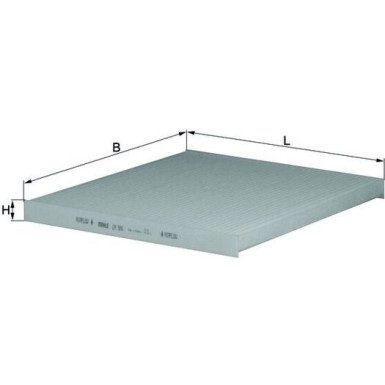 MAHLE Filter, Innenraumluft LA 306