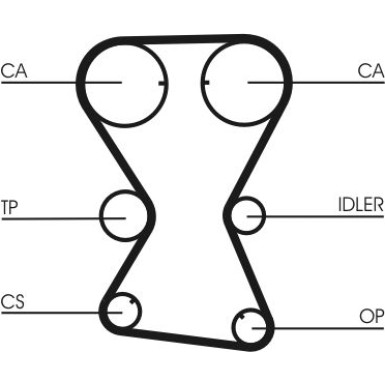 Zahnrimsatz | CT1000K1