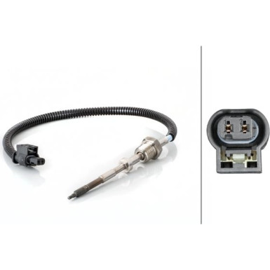 HELLA Sensor, Abgastemperatur | 6PT 014 494-521