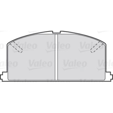 VALEO Bremsbeläge 301266