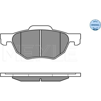Bremsbelagsatz Honda P. Accord 2.0-2.4 03- Mit Sensor | 025 237 2017/W