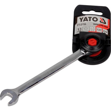 YT-0194 Ratschenringmaulschlüssel 13mm YT-0194 Ratschenringmaulschlüssel 13mm