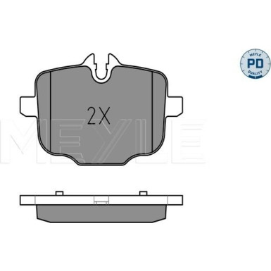 Bremsbelagsatz Bmw T. F10 525-550B/D 10 | 025 247 0318/PD